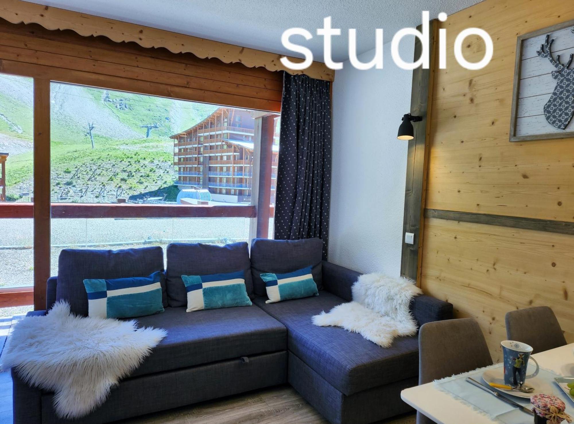 Arc 2000 - Appartement Ou Studio Avec Balcon Et Vue Les Arcs  Luaran gambar